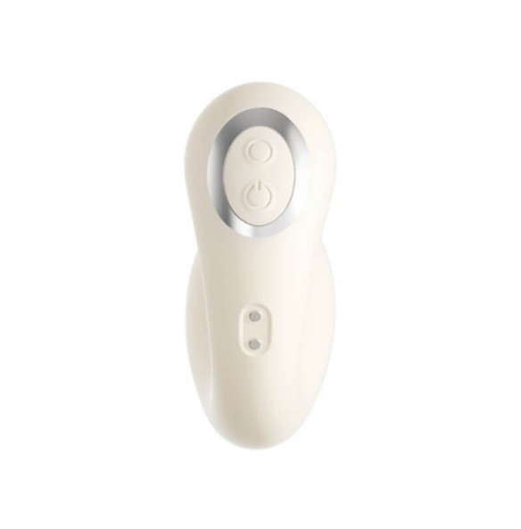 MizzZee - Naughty Whale Suction Wearable Vibrators (Chargeable - Beige) MizzZee - Naughty Whale Suction Wearable Vibrators (Chargeable - Beige)